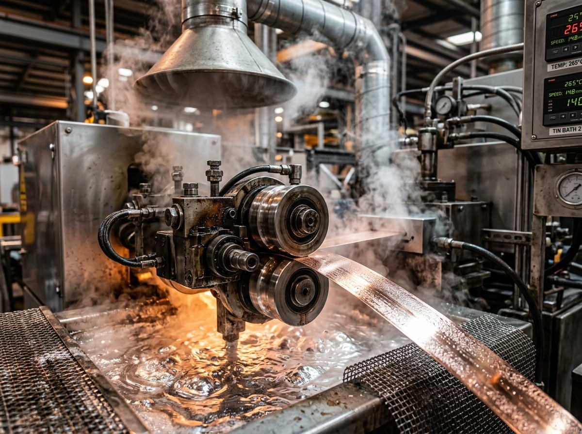 Continuous Hot-Dip Tinning Process
