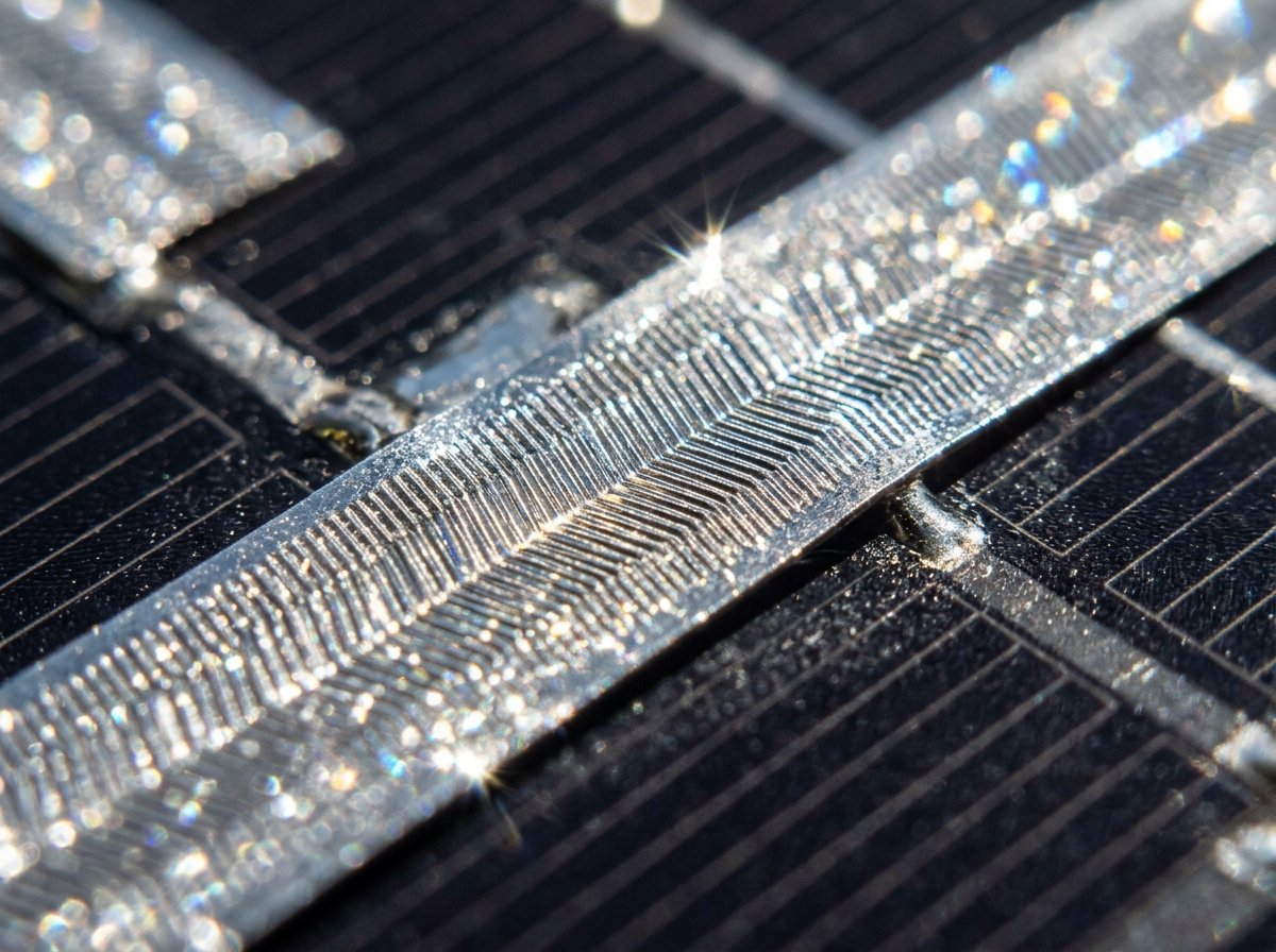 Reflective PV Busbar Texture